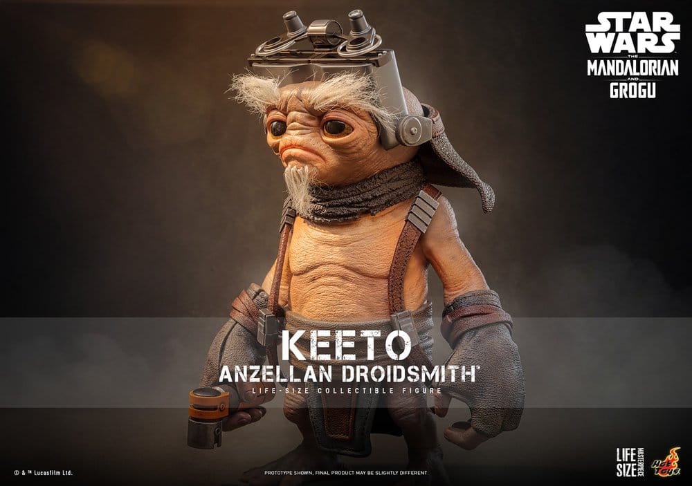 Star Wars: The Mandalorian & Grogu Life-Size Masterpiece Lebensgroße Figur Keeto (Anzellan Droidsmith) 26 cm – Bild 2