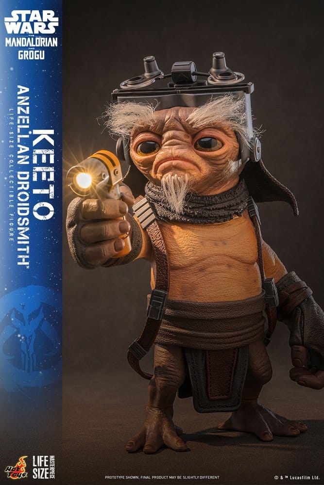 Star Wars: The Mandalorian & Grogu Life-Size Masterpiece Lebensgroße Figur Keeto (Anzellan Droidsmith) 26 cm – Bild 3