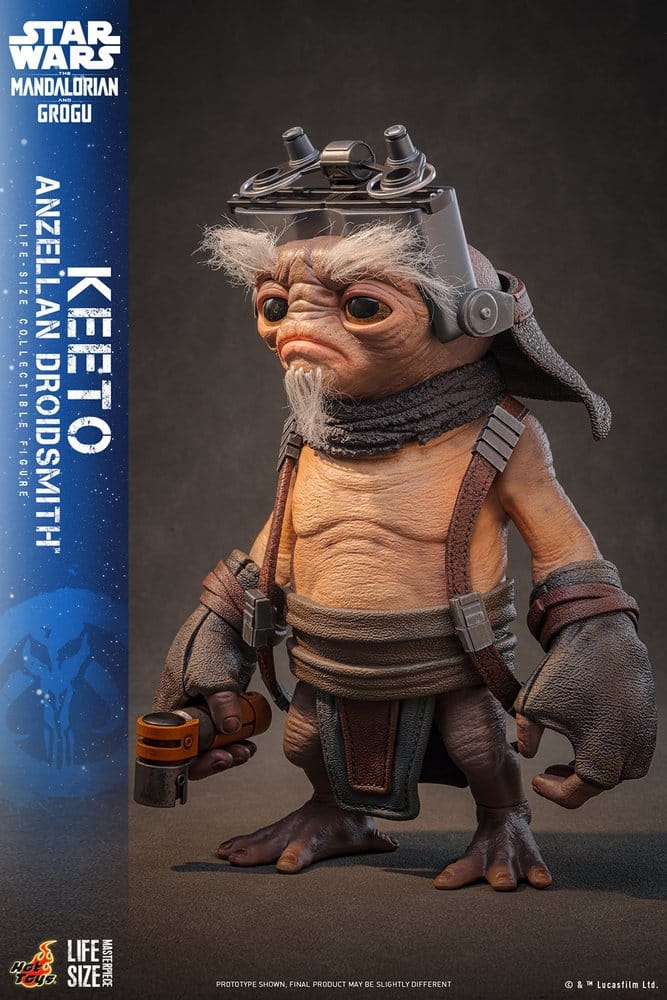 Star Wars: The Mandalorian & Grogu Life-Size Masterpiece Lebensgroße Figur Keeto (Anzellan Droidsmith) 26 cm – Bild 4