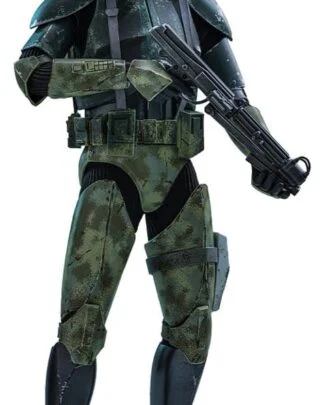 Star Wars Movie Masterpiece Actionfigur 1/6 Clone Commander Gree 30 cm