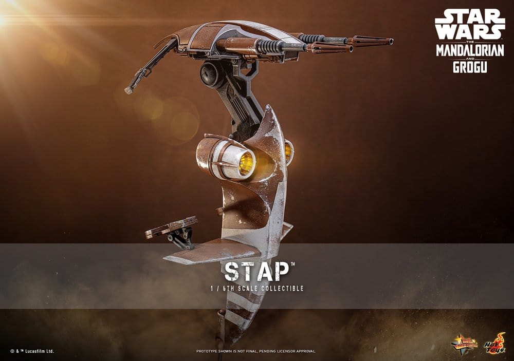 Star Wars: The Mandalorian & Grogu Movie Masterpiece Zubehör 1/6 STAP 32 cm – Bild 2