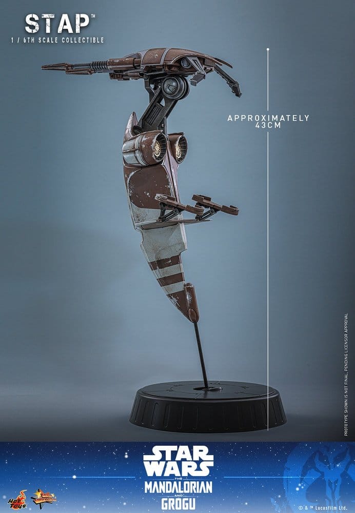 Star Wars: The Mandalorian & Grogu Movie Masterpiece Zubehör 1/6 STAP 32 cm – Bild 12