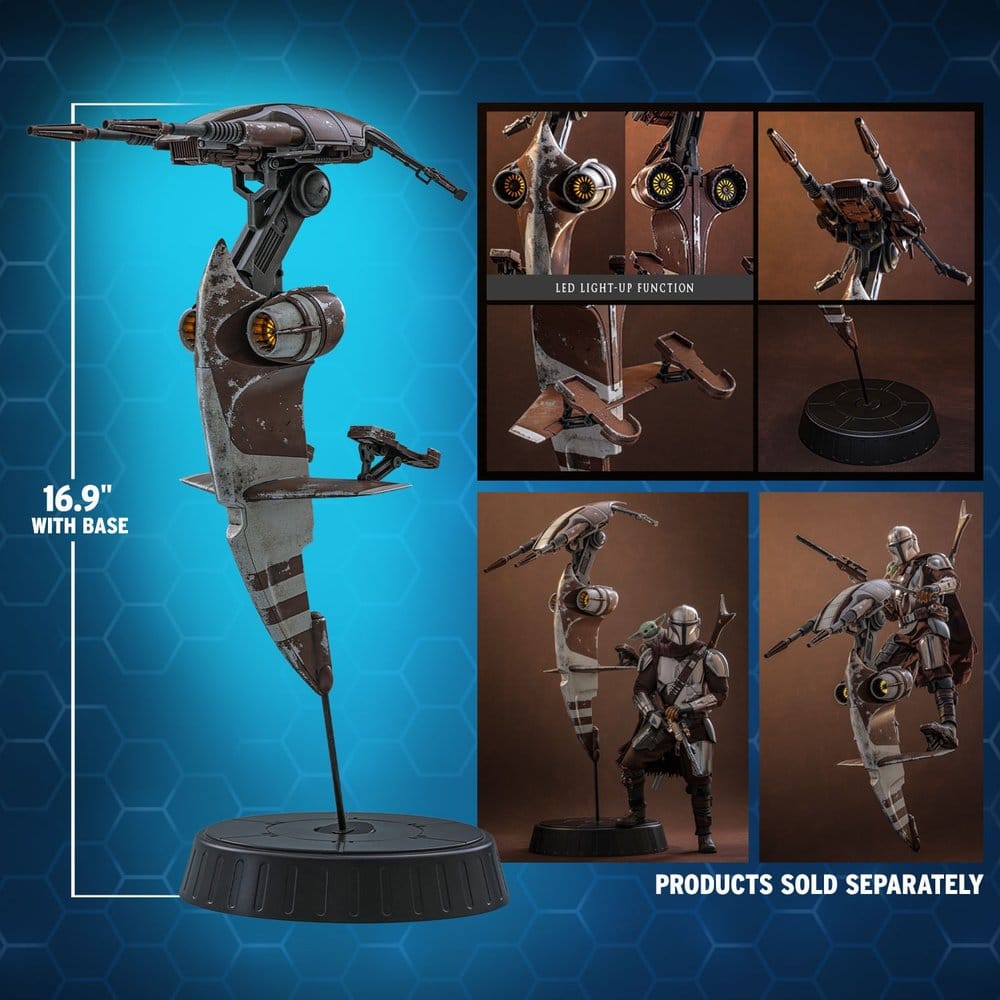 Star Wars: The Mandalorian & Grogu Movie Masterpiece Zubehör 1/6 STAP 32 cm – Bild 16