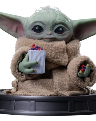 The Mandalorian & Grogu Grogu Collection Statue Grogu Popcorn Time