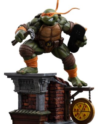 Teenage Mutant Ninja Turtles Art Scale Statue 1/10 Michelangelo Unleashed 24 cm