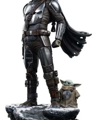The Mandalorian & Grogu Legacy Replica Statue 1/4 The Mandalorian and Grogu 57 cm