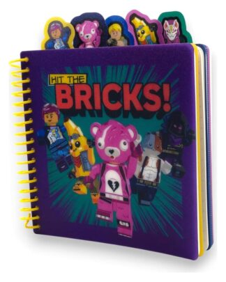 Lego Fortnite Notizbuch mit Registerkarten