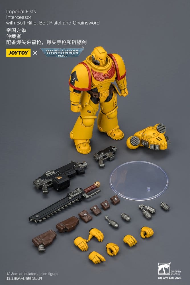 Warhammer 40,000 Actionfigur Imperial Fists Intercessor 12 cm – Bild 8