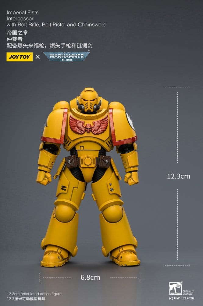Warhammer 40,000 Actionfigur Imperial Fists Intercessor 12 cm – Bild 9