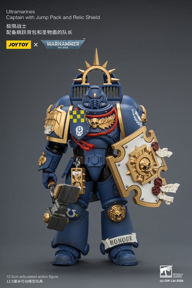 Warhammer Actionfigur Ultramarines Captain 13 cm – Bild 2