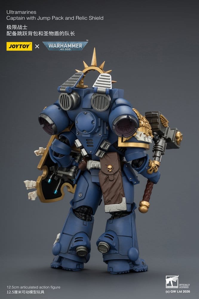 Warhammer Actionfigur Ultramarines Captain 13 cm – Bild 4