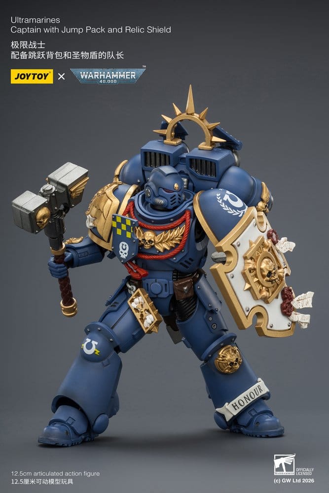 Warhammer Actionfigur Ultramarines Captain 13 cm – Bild 5