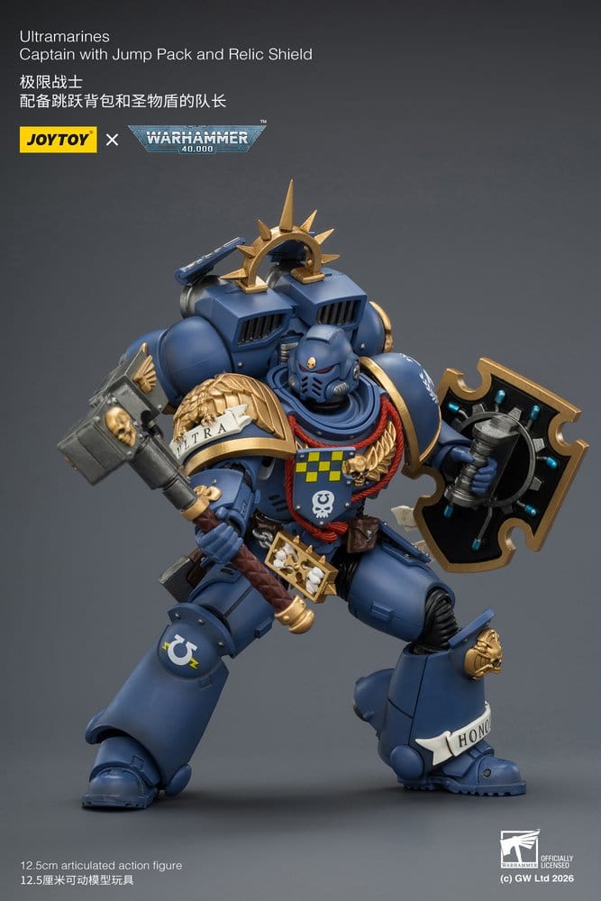 Warhammer Actionfigur Ultramarines Captain 13 cm – Bild 6