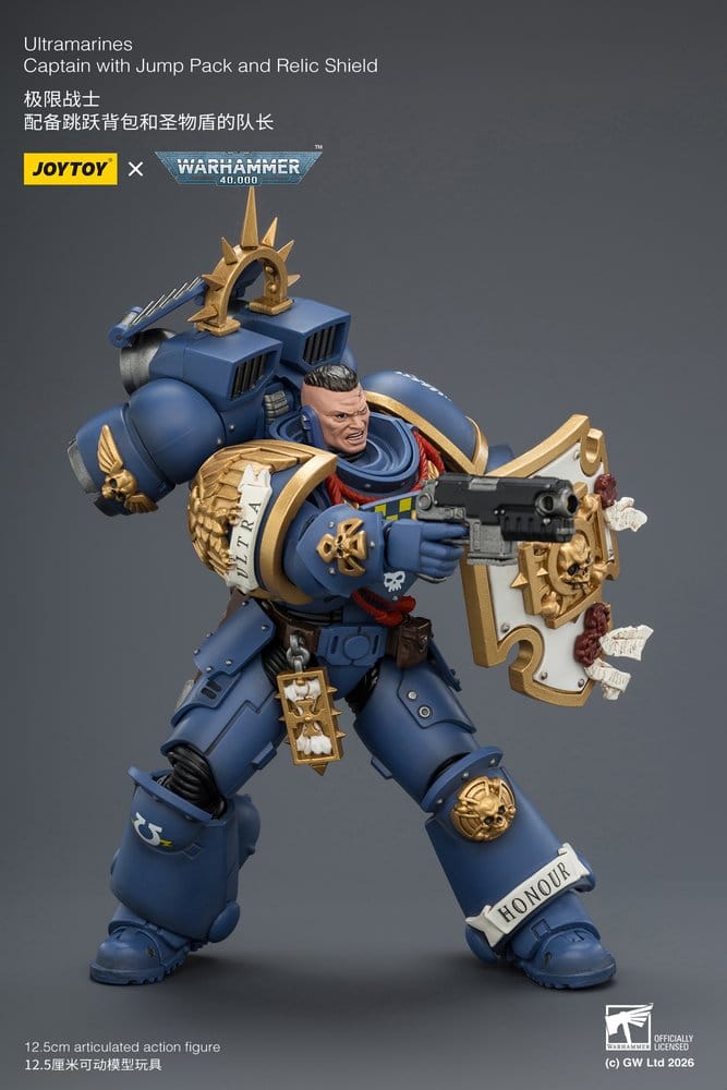 Warhammer Actionfigur Ultramarines Captain 13 cm – Bild 7