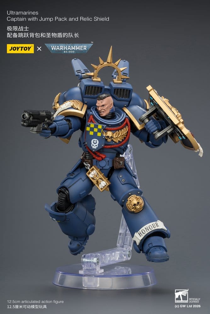 Warhammer Actionfigur Ultramarines Captain 13 cm – Bild 8