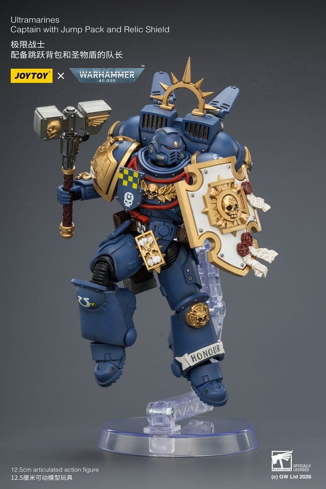 Warhammer Actionfigur Ultramarines Captain 13 cm – Bild 9