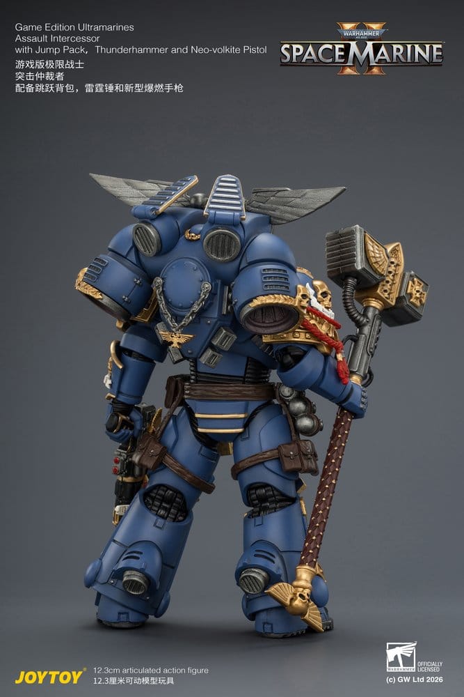 Warhammer Actionfigur Game Edition Ultramarines Assault Intercessor 12 cm – Bild 4