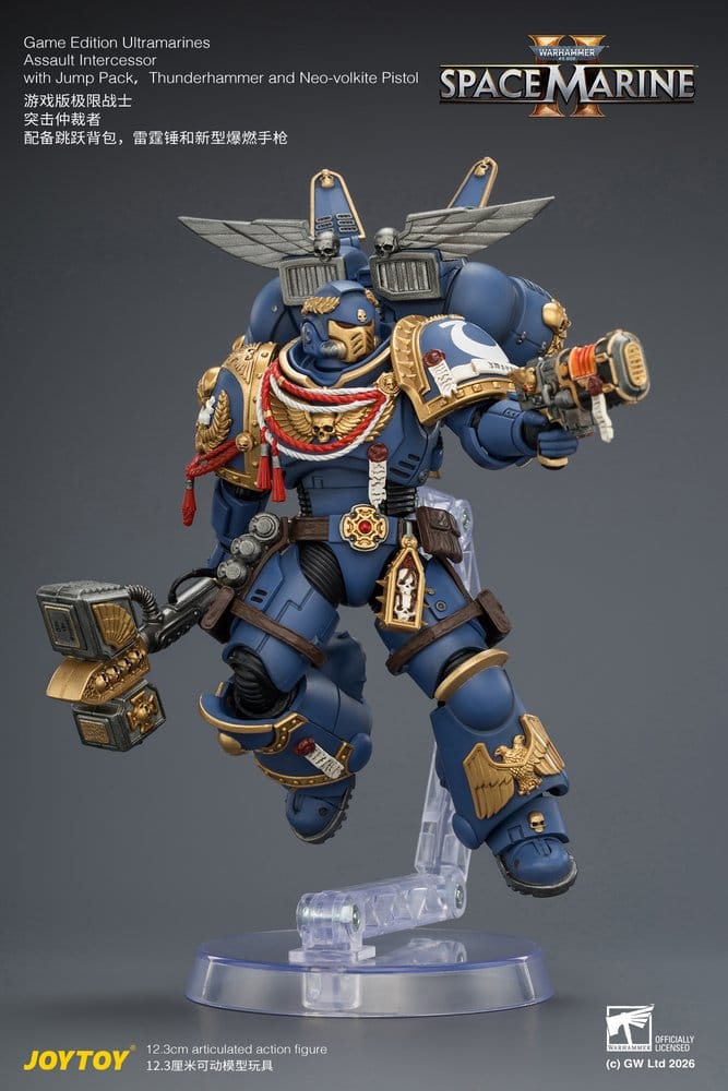 Warhammer Actionfigur Game Edition Ultramarines Assault Intercessor 12 cm – Bild 8