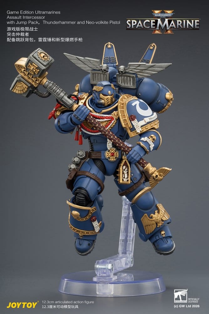 Warhammer Actionfigur Game Edition Ultramarines Assault Intercessor 12 cm – Bild 9