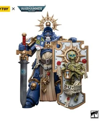Warhammer 40k Actionfigur 1/18 Ultramarines Primaris Captain with Relic Shield and Power Sword 12 cm
