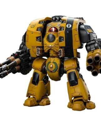 Warhammer The Horus Heresy Actionfigur 1/18 Imperial Fists Leviathan Dreadnought with Cyclonic Melta Lance and Storm Cannon 12 cm