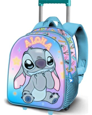 Lilo & Stitch 3D Rucksack mit Rollen Mischievous