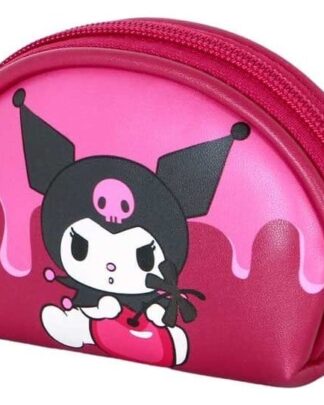 Sanrio Casual Oval Geldbörse Kuromi Cherry