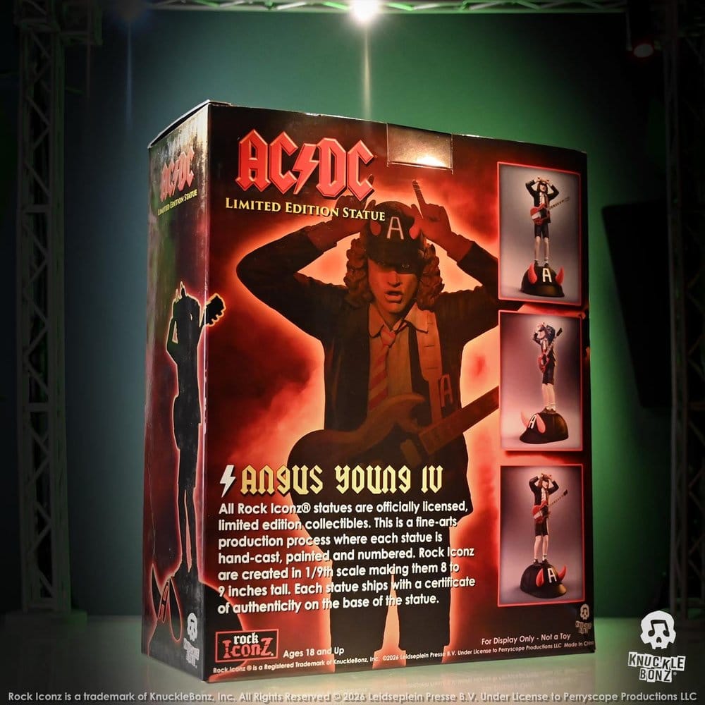 AC/DC Rock Iconz Angus Young IV 23 cm – Bild 7