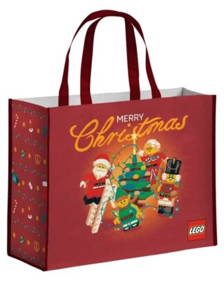 Lego Einkaufstasche Frohe Weihnachten