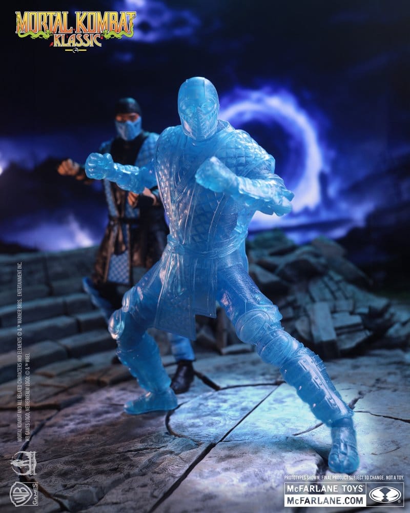 Mortal Kombat Klassic Actionfigur Sub-Zero (Ice Clone) 18 cm – Bild 2