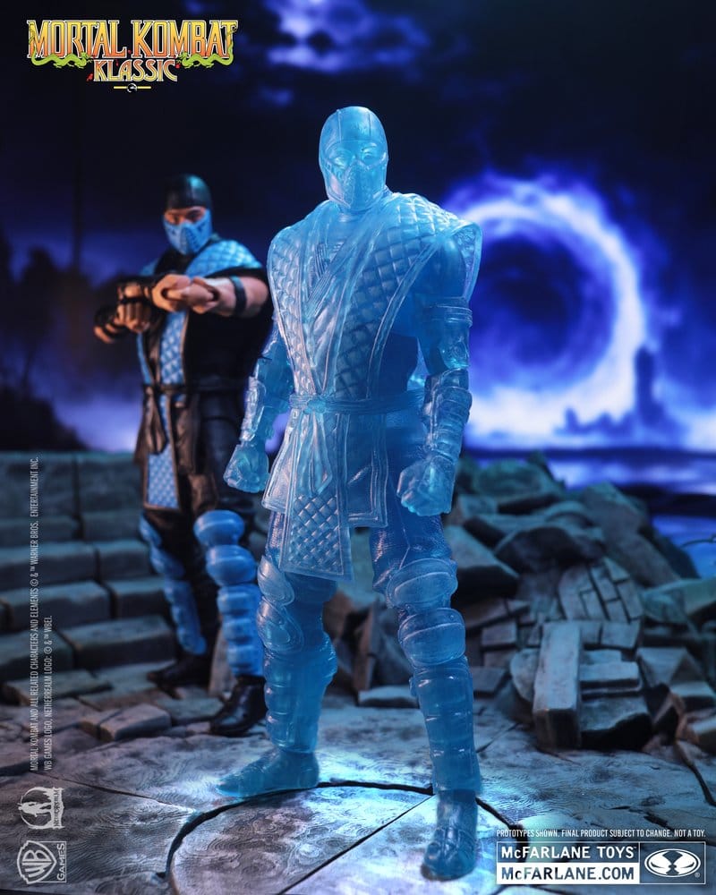 Mortal Kombat Klassic Actionfigur Sub-Zero (Ice Clone) 18 cm – Bild 3
