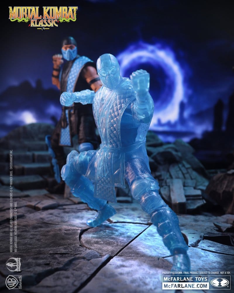 Mortal Kombat Klassic Actionfigur Sub-Zero (Ice Clone) 18 cm – Bild 9