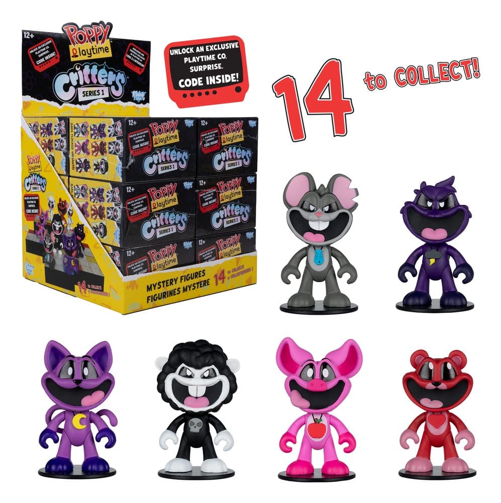 Poppy Playtime Minifiguren Critter Serie 1 Blind Box 6 cm (12) – Bild 2