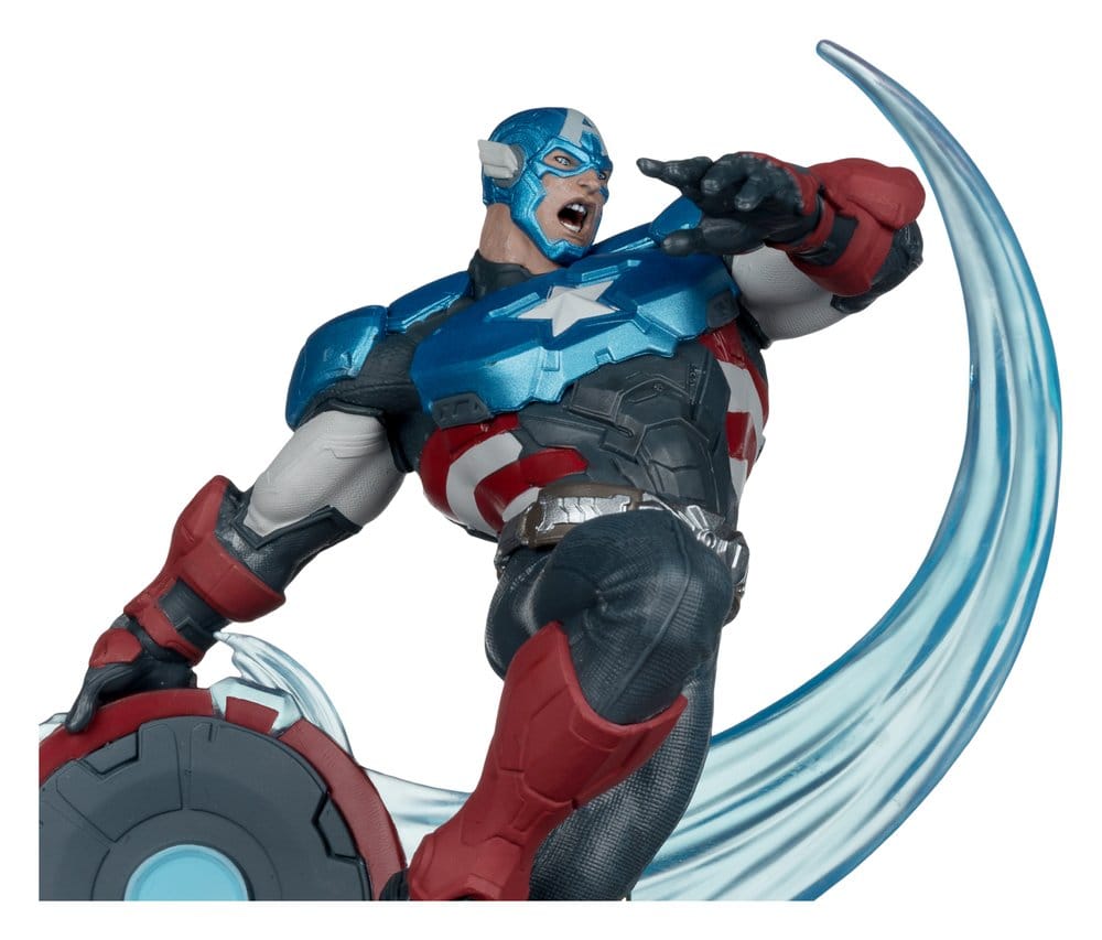 Marvel Rivals Collection 1/10 Actionfigur Captain America 20 cm – Bild 4