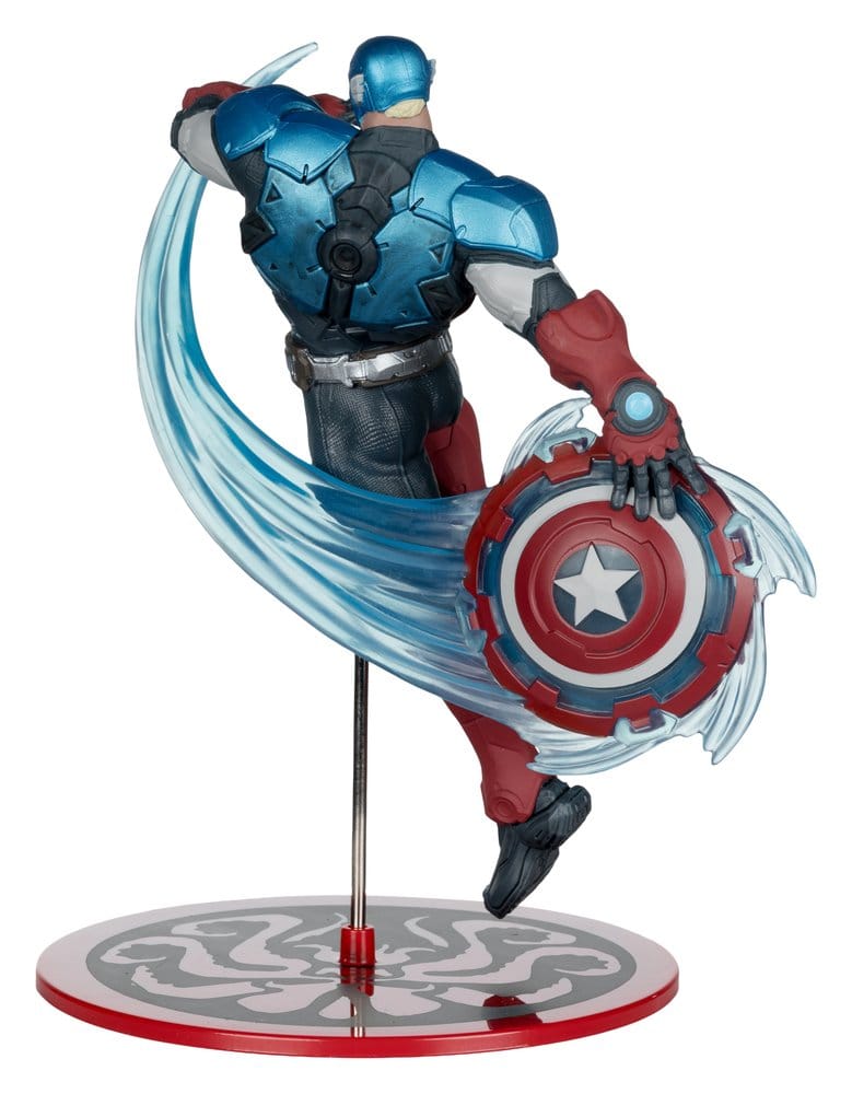 Marvel Rivals Collection 1/10 Actionfigur Captain America 20 cm – Bild 6