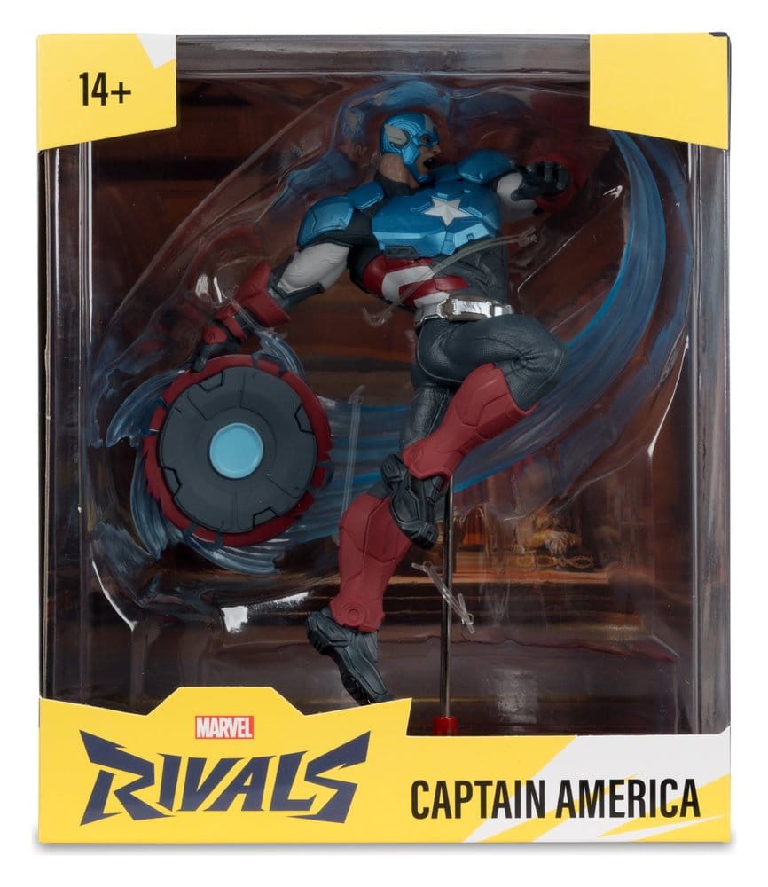 Marvel Rivals Collection 1/10 Actionfigur Captain America 20 cm – Bild 7