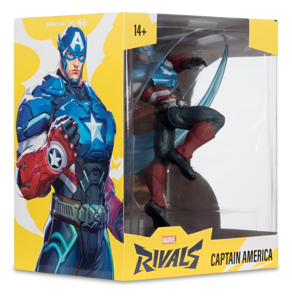 Marvel Rivals Collection 1/10 Actionfigur Captain America 20 cm – Bild 8