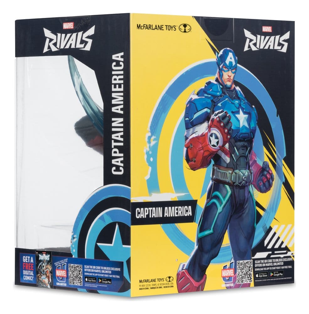 Marvel Rivals Collection 1/10 Actionfigur Captain America 20 cm – Bild 9