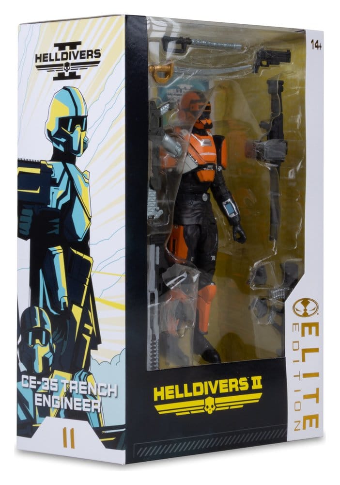 Helldivers 2 McFarlane Elite Edition Action-Figur CE-25 Trench Engineer (Deluxe) 18 cm – Bild 10