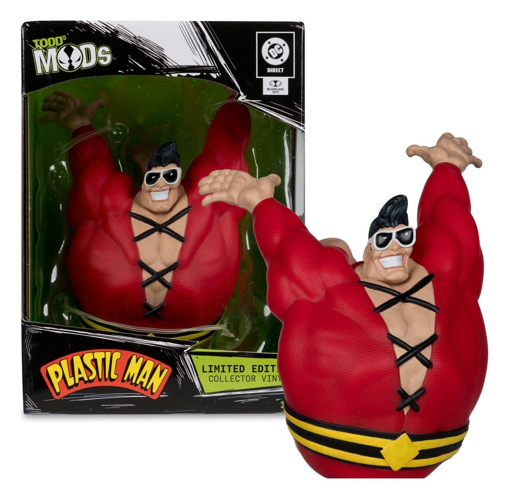 DC Direct Todd's Mods Vinylfigur Plastic Man 10 cm (Limitierte Auflage) – Bild 4