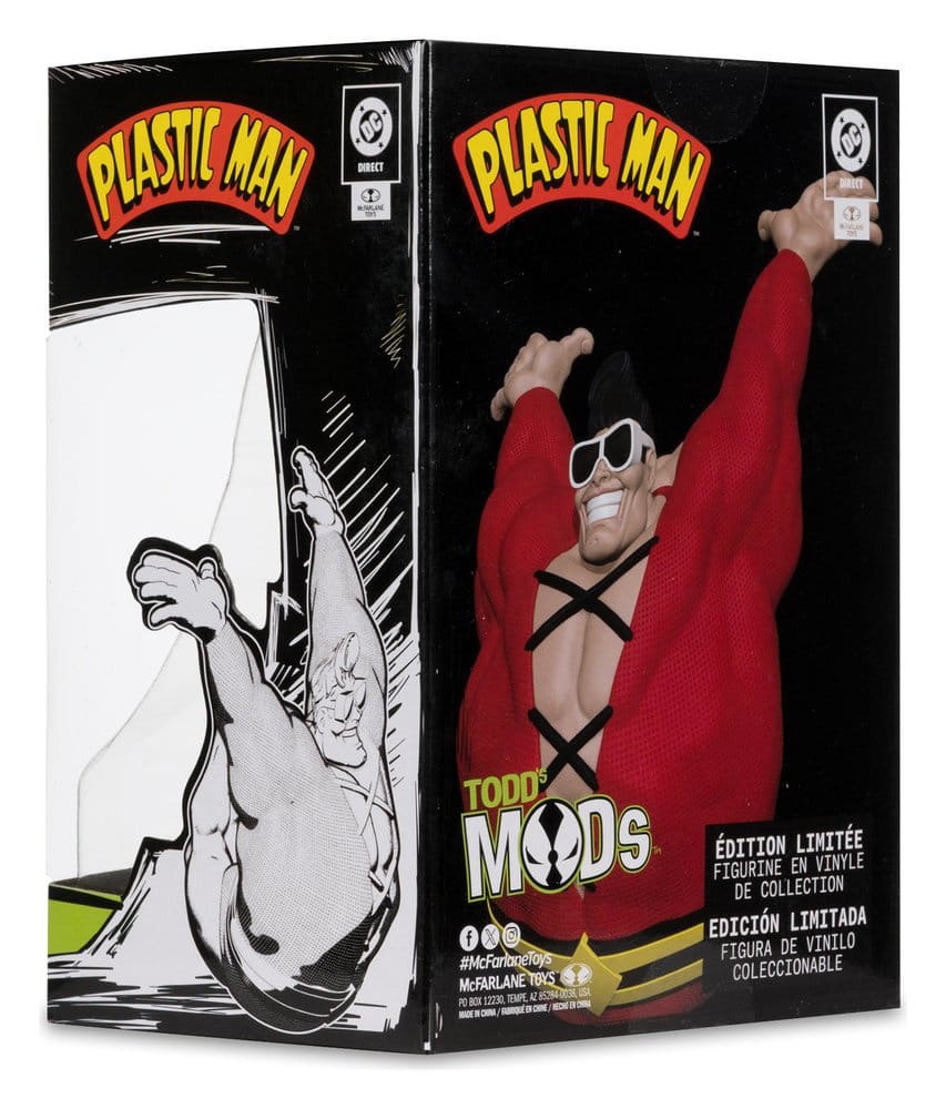 DC Direct Todd's Mods Vinylfigur Plastic Man 10 cm (Limitierte Auflage) – Bild 8