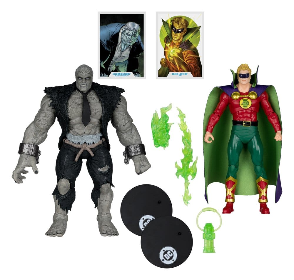 DC Multiverse Actionfiguren 2er-Pack Solomon Grundy vs Green Lantern 18 cm – Bild 2