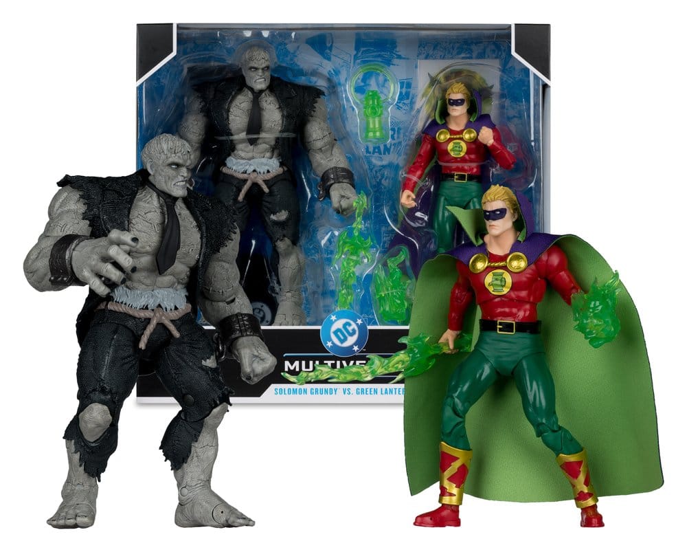 DC Multiverse Actionfiguren 2er-Pack Solomon Grundy vs Green Lantern 18 cm – Bild 5