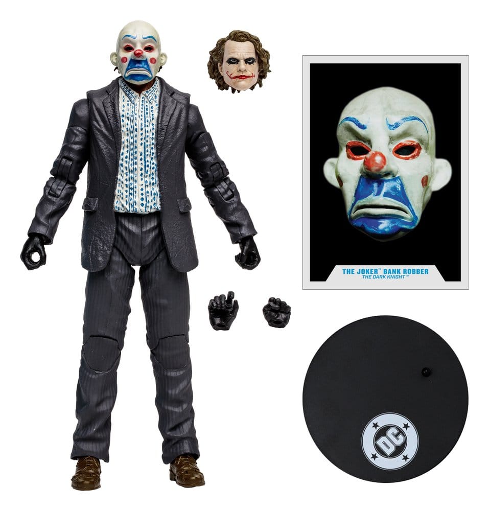 DC Multiverse McFarlane Vault Collection Actionfigur The Joker (Bank Robber) (The Dark Knight) 18 cm – Bild 2