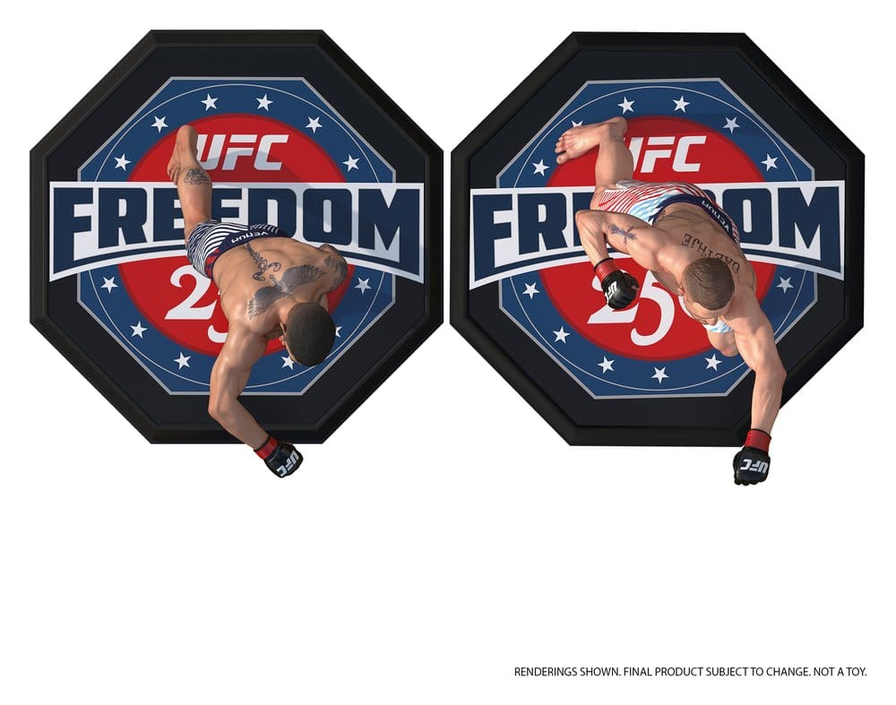 UFC McFarlane’s SportsPicks Actionfiguren 2er-Pack Ilia Topuria vs Justin Gaethje (Freedom 250) 18 cm – Bild 3