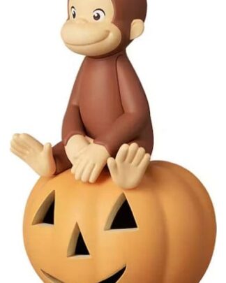 Coco, der neugierige Affe UDF Minifigur mit Kürbis 6 cm