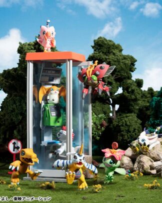 Digimon Adventure Digicolle! Series Sammelfiguren 5 cm Mix Sortiment (8)