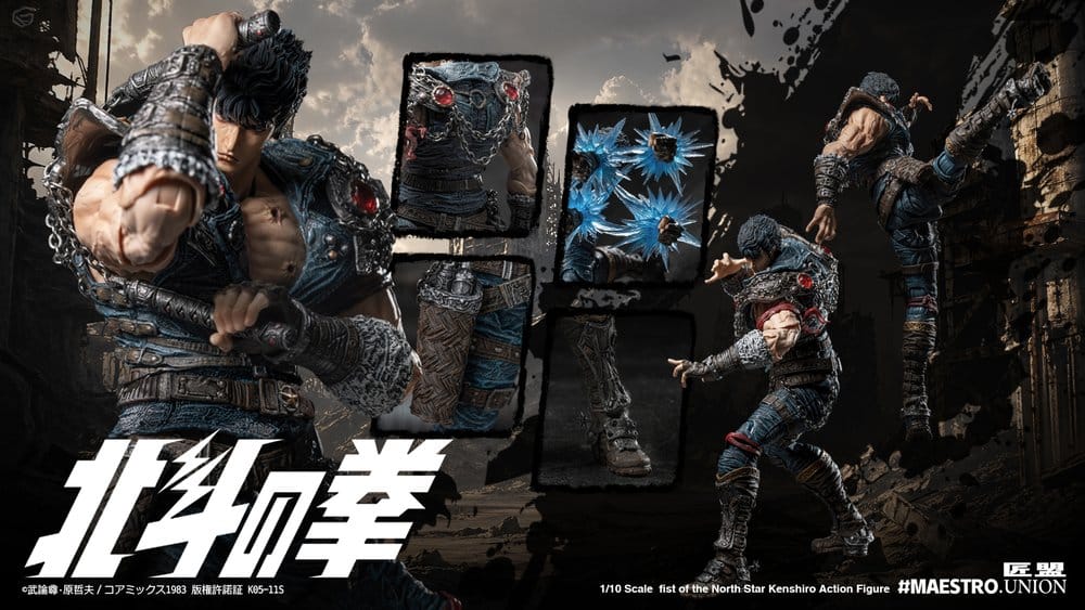 Fist of the North Star Actionfigur 1/12 Kenshiro 17 cm – Bild 11