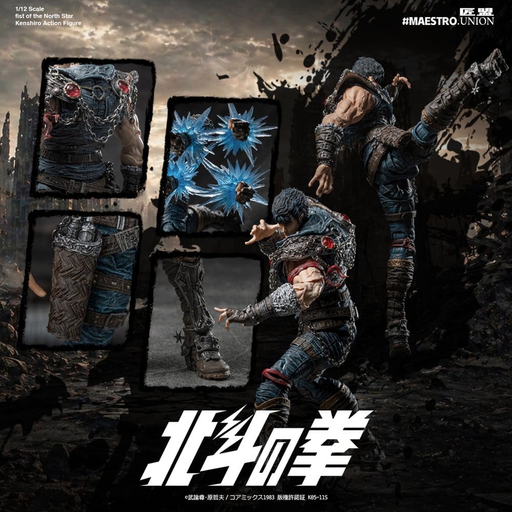Fist of the North Star Actionfigur 1/12 Kenshiro 17 cm – Bild 15