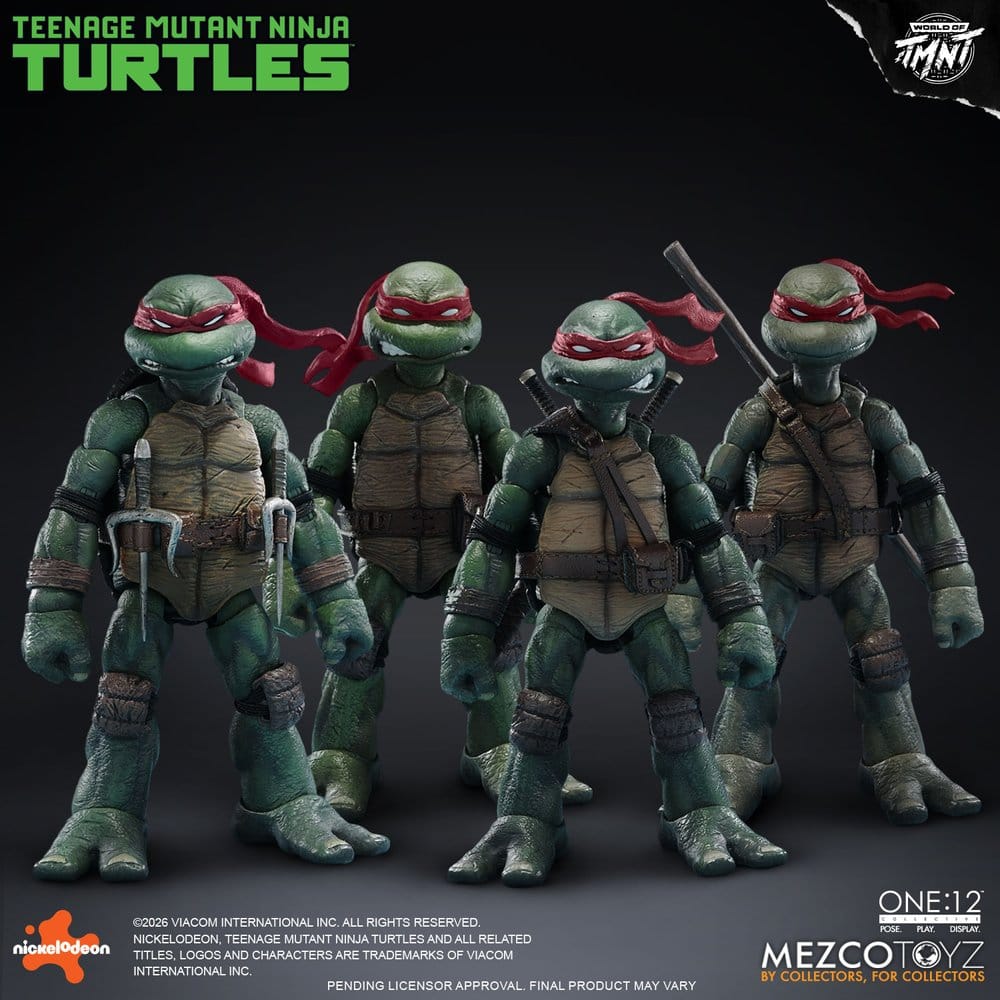 Teenage Mutant Ninja Turtles One:12 Collective Actionfiguren 1/12 Boxed Set 17 cm